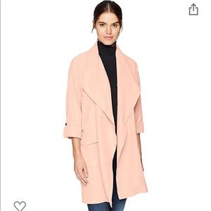 Jack by BB Dakota Abriela Drape Front Coat